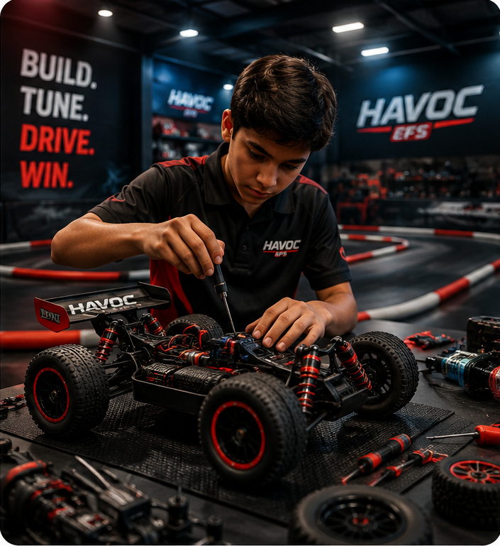 RC Cars: Building, Setup & Driving